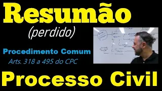 Resumão - Processo Civil (Procedimento Comum)  [É isso]