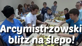 SZACHY 213# Arcymistrzowski blitz na ślepo Szachy na ślepo Chess blindfold blitz Timur Gareev record