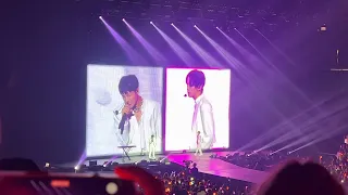 Taeil and Haechan performing Love Sign. Neo City-The Link World Tour in Newark, NJ on 10/13/22.