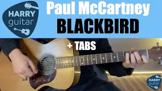 Blackbird - Paul McCartney/The Beatles - Guitar Lesson - Full Guitar Lesson + TABS