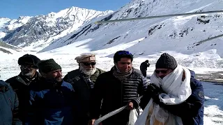 MD NHIDCL Visits Zojila Tunnel Construction Site