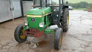 1984 JOHN DEERE 1040 L-P SERIES TRACTOR