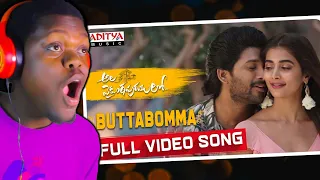 African Reacts To #AlaVaikunthapurramuloo - ButtaBomma Full Video Song (4K)