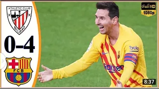 Barcelona vs Athletic Bilbao 4-0 Highlights  All Goals Copa del Rey Final HD