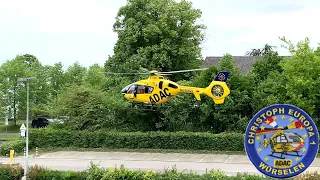 Christoph Europa 1 (EC-135, D-HHIT) Einsatz Landung Würselen Mauerfeldchen