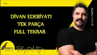 Divan Edebiyatı | TEK PARÇA | Full Tekrar | RÜŞTÜ HOCA