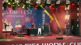 Что делать если вырубился микрофон / Маша Кольцова - Ближе (Live, Саранск Fifa Fan Fest 2018)