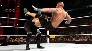 John Cena vs Kane, Randy Orton and Roman Reigns Battleground Full Match 2014