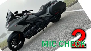 Mic Test 2 - Honda Goldwing