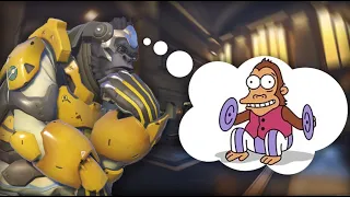 How A Winston Player Thinks While Facing 3 Counters in OW2