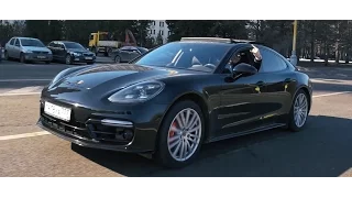 Тест драйв Porsche Panamera TURBO 2017 - ТОП из ТОПа!!!