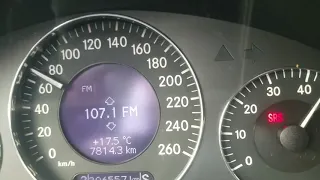 Mercedes w211 e320 petrol engine acceleration