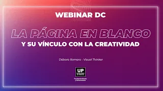 La página en blanco y su vínculo con la creatividad | Ciclo Webinar DC