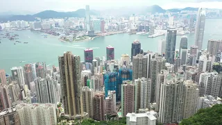 Hong Kong Central drone's view 香港中環無人機航拍