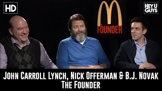 John Carroll Lynch, Nick Offerman & B.J. Novak Exclusive Interview - The Founder