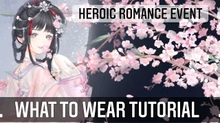 Love Nikki - HEROIC ROMANCE PERFECT SCORE GUIDE. What To Wear? Cost: 1800 dias 1 suit. 3300 for both