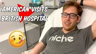 American Visits British Hospital for the First Time