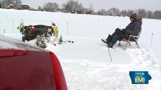 This is Iowa: Update on dad who visits son's grave each day