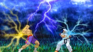 Ryu Vs Sagat - Street Fighter One Final Boss Fight X Street Fighter II: The Animated Movie X MUGEN