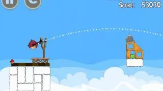 Angry Birds Seasons Level 1-18 - Mighty Eagle - 100% - Total Destruction - Easter Eggs