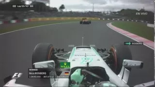 F1 2016 Japanese GP Nico Rosberg Winning Team Radio