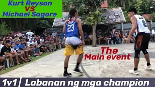 KILALA AT SIKAT NA MANLALARO MULA SAMAL CITY ISLAND DINAYO ANG ATING CHAMPION NA SI KURT REYSON| 1V1