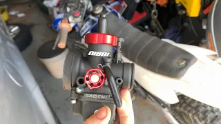 Dbx18 125cc upgraded Carborator