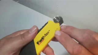 How to Change blades on a Stanley FatMax 10-481