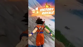 Goku Gets the Victory Royale With the Kamehameha Then Hits The Griddy