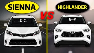 Toyota Sienna Vs Toyota Highlander (Complete Comparison)
