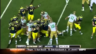 2011 Michigan highlights v. Notre Dame (HD)