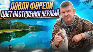 Ловим форель осенью на платном водоеме I Цвет имеет значение I