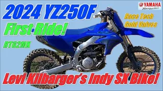 2024 Yamaha YZ250F First Ride on Levi Kilbarger's '24 Indy SX Bike!