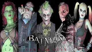 Batman Arkham City - All Game Over Death Scenes (4K 60FPS)
