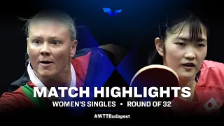 Georgina Pota vs Miyuu Kihara | WS | WTT Star Contender European Summer Series 2022 (R32)