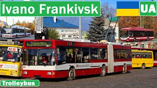 UA - IVANO FRANKIVSK TROLLEYBUS / Івано Франківськ тролейбус 2020 [4K]