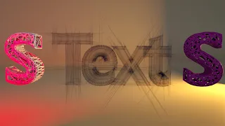 C4D PolyFx Text Effect  Without Using PolyFx in Cinema 4D | Also Polygon Reduction Tutorial |Tamil