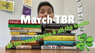 March TBR or Pile of Possibilities