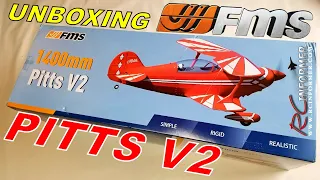 FMS PITTS V2 1400MM UNBOXING Review By: RCINFORMER