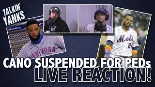 Robinson Cano SUSPENDED for PEDs! Jomboy and Jake reacted live