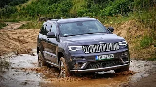 Komfortowy SUV w terenie. Jeep Grand Cherokee z Kasią Sokołowską