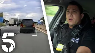 Hot Pursuit on The Motorway | The Motorway Cops: Catching Britain's Speeders | Channel 5