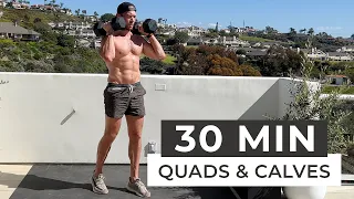 Burn Your Quads & Calves in Just 30 Minutes!
