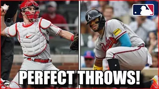 Absolute DIMES! PERFECT Catcher Throws of 2023! | Baseball Compilation