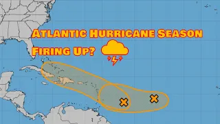Atlantic Hurricane Season Firing Up? As Storms look to be Brewing this Week - 8th August 2021