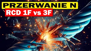 RCD 1F vs 3F and Interrupted neutral N - burned, damaged. Consequences. From scratch.