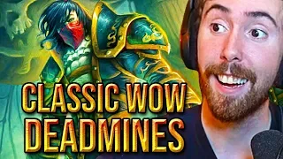 Asmongold FIRST Deadmines Dungeon Clear - Classic WoW Release