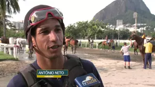 Galopador, o braço direito do treinador de cavalos