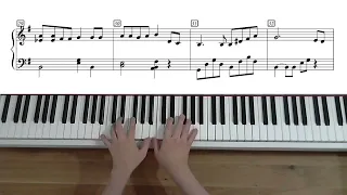 Edith Piaf - Hymne à l'amour - Niveau Débutant - Piano (avec partition)