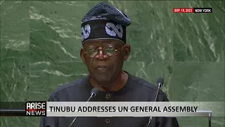 Tinubu Advocates Sanctions by UN Nations to End Arms Smuggling, Minerals in & Out of Africa